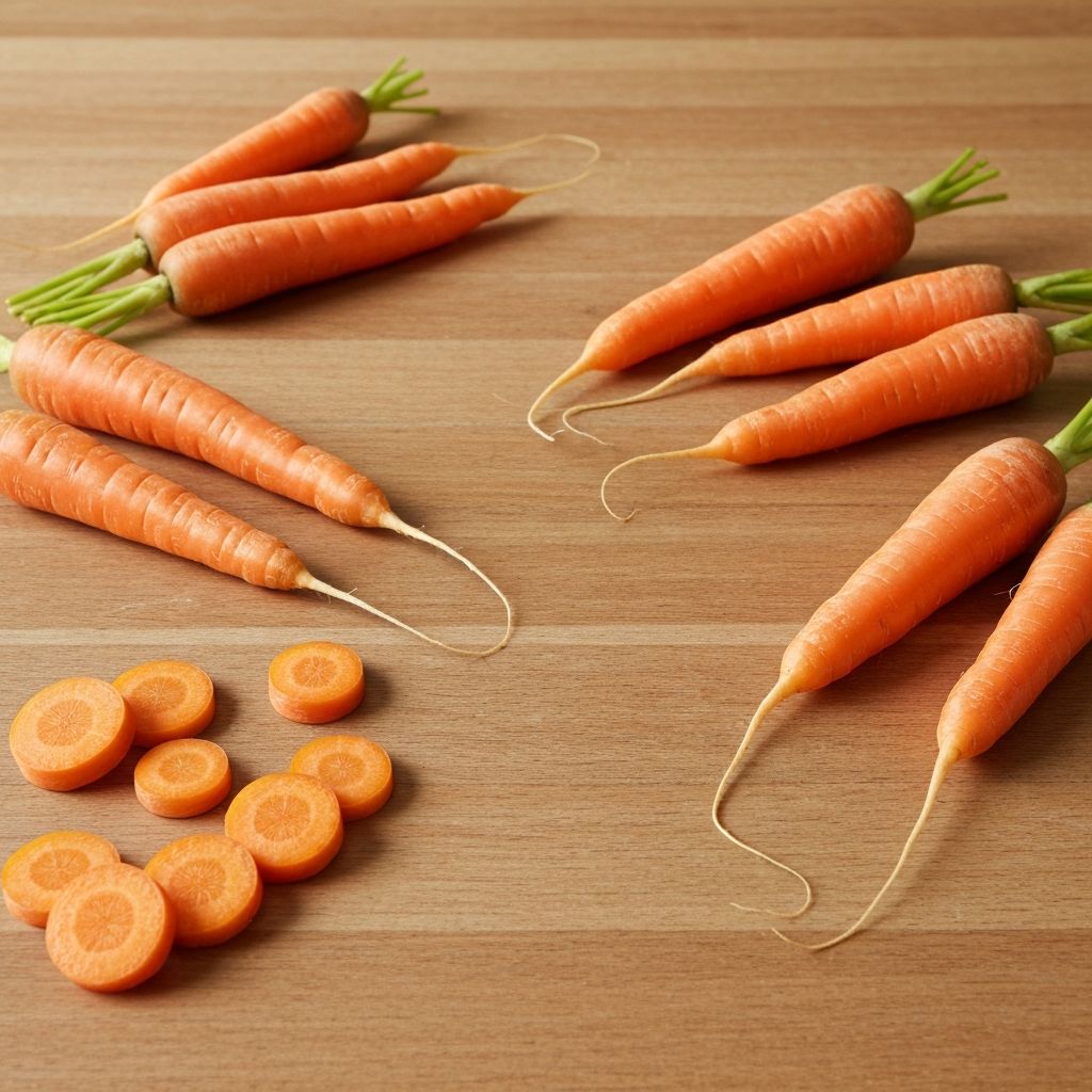 Fresh carrots